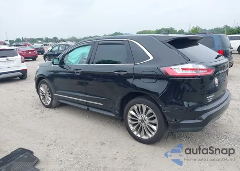 2020 Ford Edge Titanium from USA, damaged, VIN 2FMPK4K91LBB51987